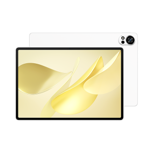 HUAWEI MatePad Air 12 color Blanco Pluma, frente y trasera con cámara de 50 MP