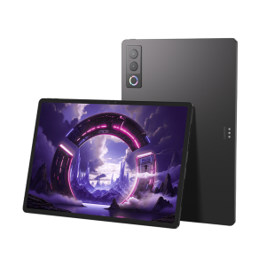 Lenovo Legion Y900 13 color Negro Carbón, frente y parte trasera con cámara dual