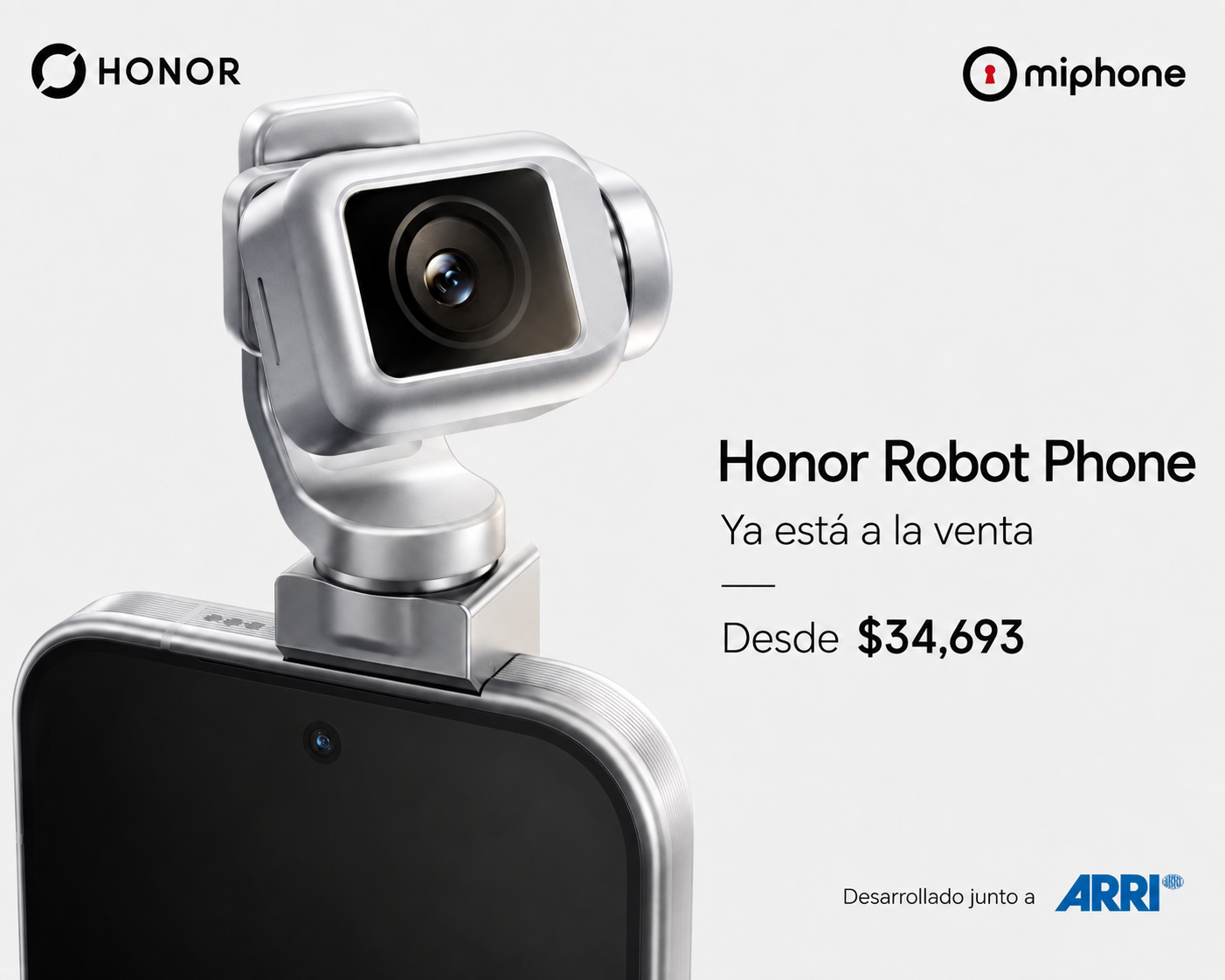 HONOR Robot Phone — Ya a la venta en Miphone