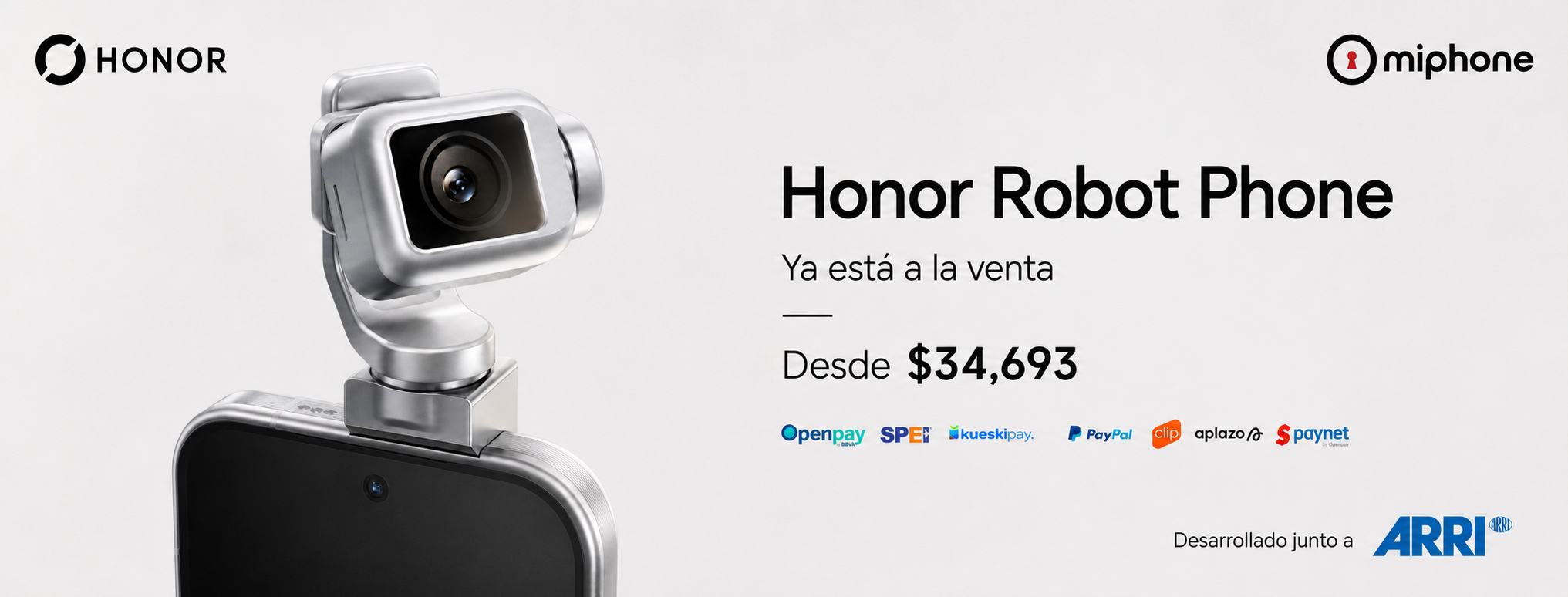 HONOR Robot Phone — Ya a la venta en Miphone