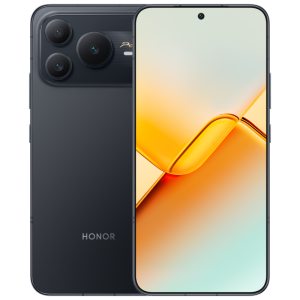 Honor Power 2 Negro Fantasía, vista frontal y trasera, sin fondo