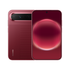 HUAWEI Pura X View color Rojo Destello, frente y trasera con cámara XMAGE de 200 MP