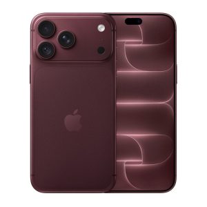 iPhone 18 Pro Max color Borgoña — frente y reverso