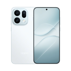 OPPO Find X10 E color Azul Hielo, frente y trasera con módulo de cámaras