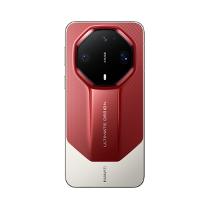 HUAWEI Mate 90 RS Ultimate Design color Rojo, vista trasera