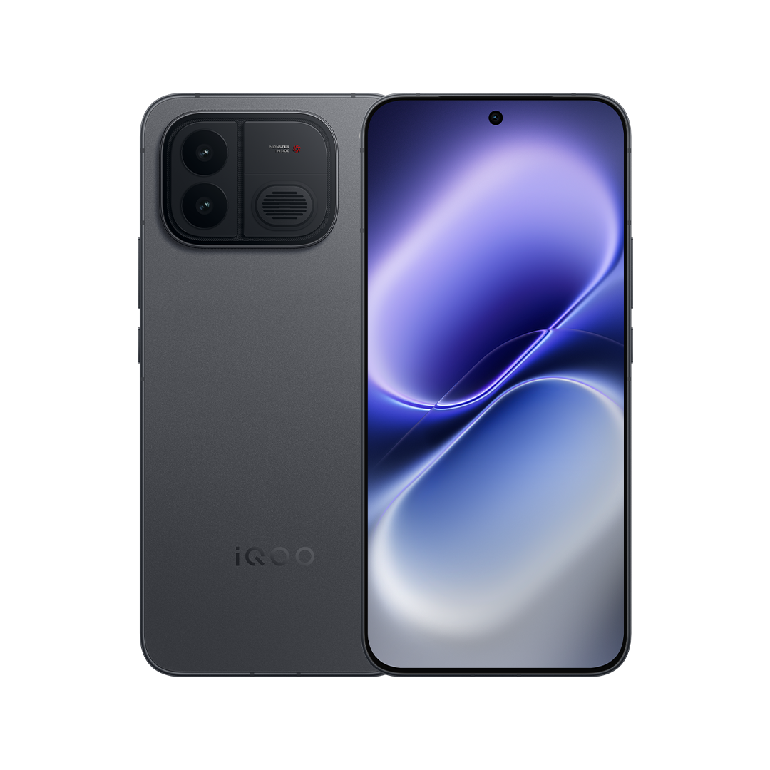 iQOO Neo12 Negro frente y reverso