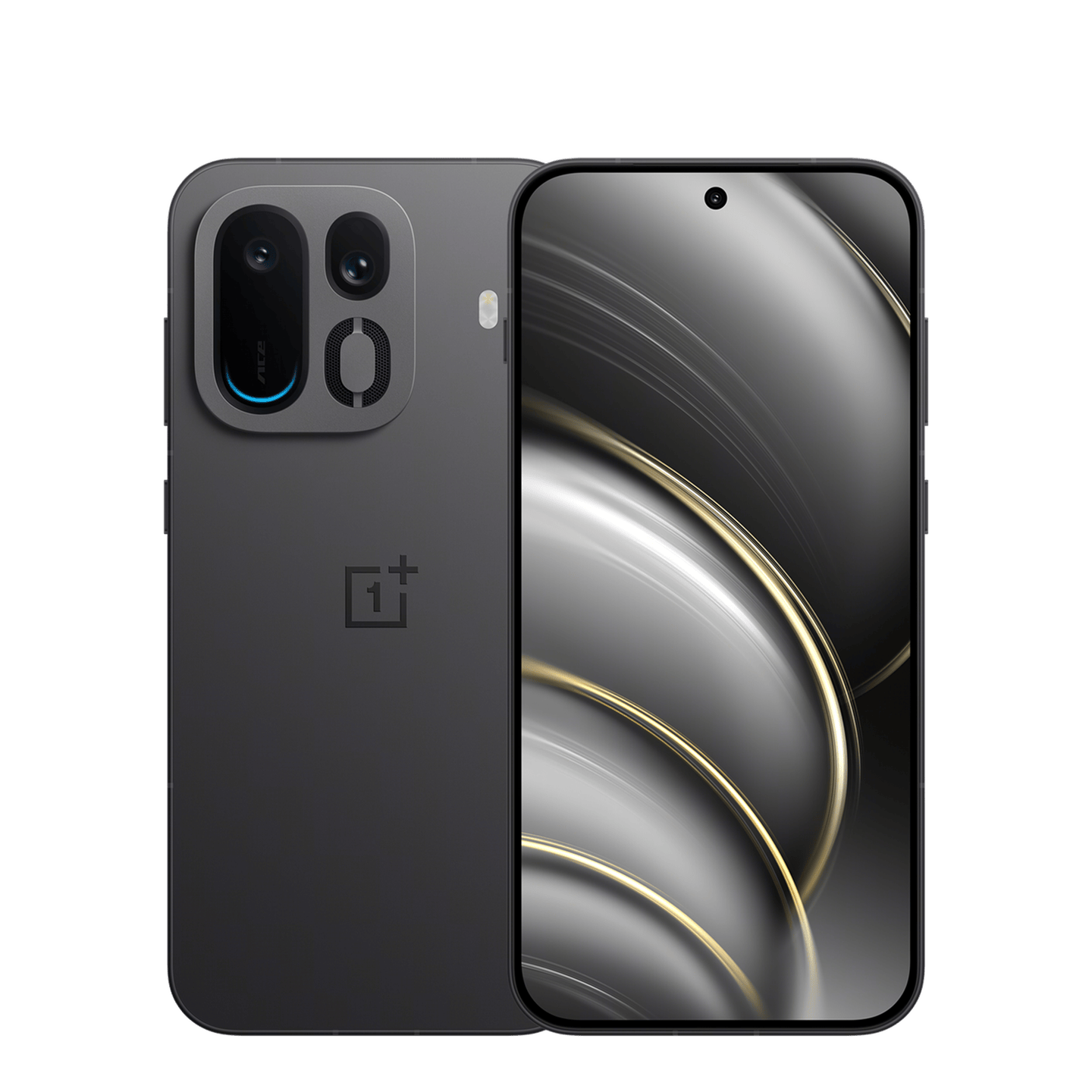 OnePlus Ace 7 Pro Negro, frente y reverso