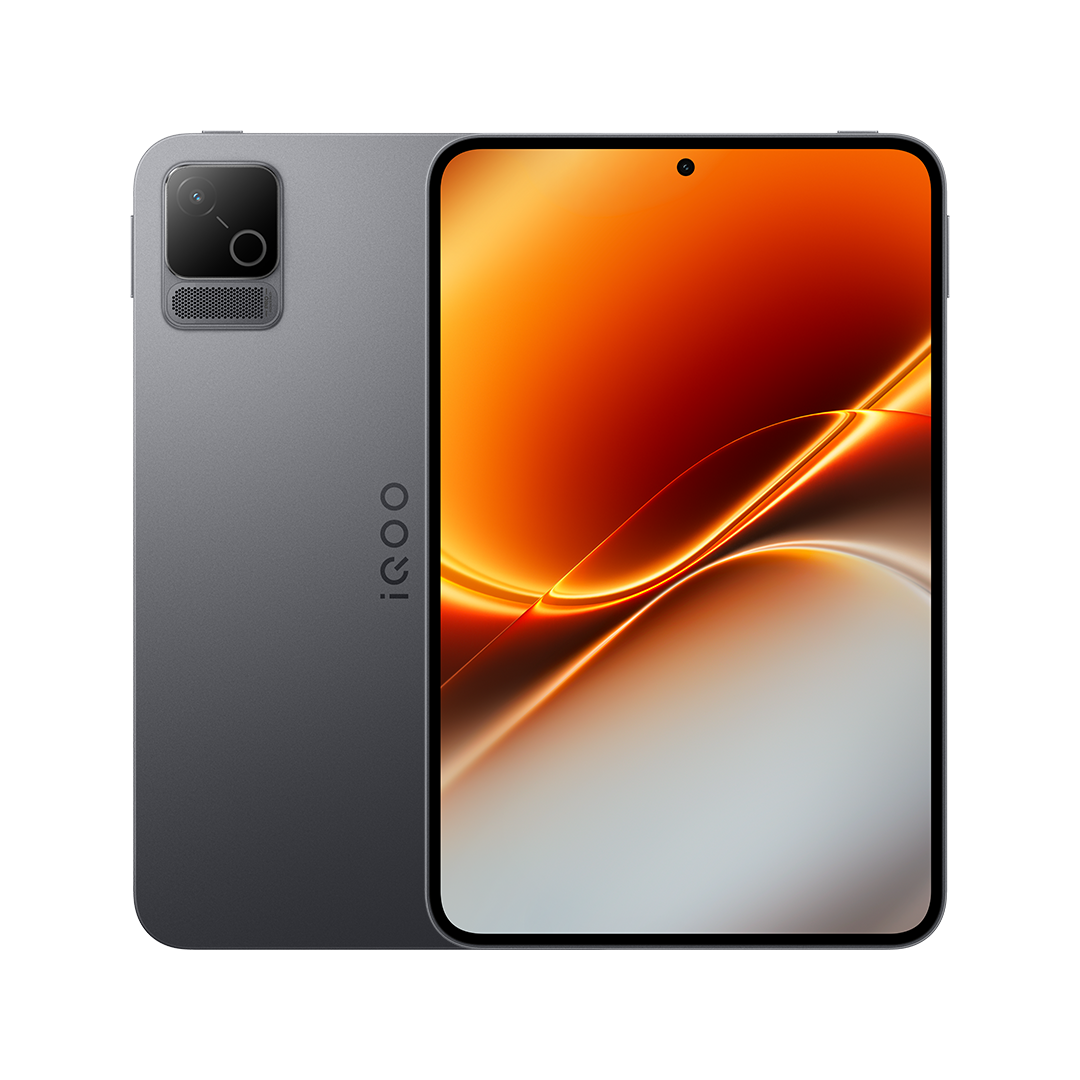 iQOO Pad Pro 8.8 Gris frente y reverso